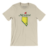 Nevada Golf Men/Unisex T-Shirt-Soft Cream-Allegiant Goods Co. Vintage Sports Apparel