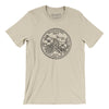 Mississippi State Quarter Men/Unisex T-Shirt-Soft Cream-Allegiant Goods Co. Vintage Sports Apparel