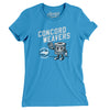 Concord Weavers Women's T-Shirt-Turquoise-Allegiant Goods Co. Vintage Sports Apparel