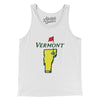 Vermont Golf Men/Unisex Tank Top-White-Allegiant Goods Co. Vintage Sports Apparel