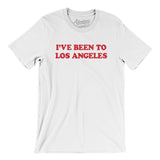 I've Been To Los Angeles Men/Unisex T-Shirt-White-Allegiant Goods Co. Vintage Sports Apparel