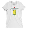 Mississippi Golf Women's T-Shirt-White-Allegiant Goods Co. Vintage Sports Apparel