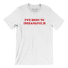 I've Been To Indianapolis Men/Unisex T-Shirt-White-Allegiant Goods Co. Vintage Sports Apparel