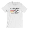 San Diego Cycling Men/Unisex T-Shirt-White-Allegiant Goods Co. Vintage Sports Apparel