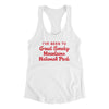 I've Been To Great Smoky Mountains National Park Women's Racerback Tank-White-Allegiant Goods Co. Vintage Sports Apparel