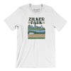Zilker Park Men/Unisex T-Shirt-White-Allegiant Goods Co. Vintage Sports Apparel