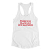 There's No Place Like New Hampshire Women's Racerback Tank-White-Allegiant Goods Co. Vintage Sports Apparel