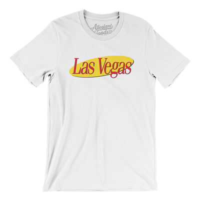 Las Vegas Seinfeld Men/Unisex T-Shirt-White-Allegiant Goods Co. Vintage Sports Apparel