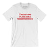 There's No Place Like Washington Dc Men/Unisex T-Shirt-White-Allegiant Goods Co. Vintage Sports Apparel