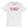 I've Been To Delaware Men/Unisex T-Shirt-White-Allegiant Goods Co. Vintage Sports Apparel