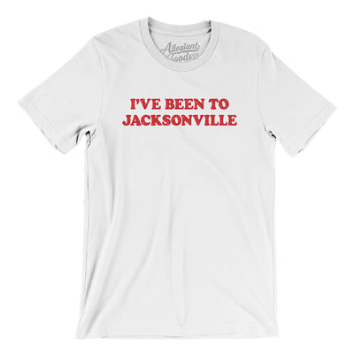 I've Been To Jacksonville Men/Unisex T-Shirt-White-Allegiant Goods Co. Vintage Sports Apparel