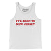 I've Been To New Jersey Men/Unisex Tank Top-White-Allegiant Goods Co. Vintage Sports Apparel