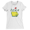 Iowa Golf Women's T-Shirt-White-Allegiant Goods Co. Vintage Sports Apparel