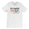 Delaware Cycling Men/Unisex T-Shirt-White-Allegiant Goods Co. Vintage Sports Apparel