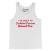 I've Been To Carlsbad Caverns National Park Men/Unisex Tank Top-White-Allegiant Goods Co. Vintage Sports Apparel