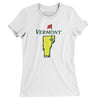 Vermont Golf Women's T-Shirt-White-Allegiant Goods Co. Vintage Sports Apparel