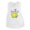 Iowa Golf Women's Flowey Scoopneck Muscle Tank-White-Allegiant Goods Co. Vintage Sports Apparel