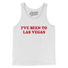 I've Been To Las Vegas Men/Unisex Tank Top-White-Allegiant Goods Co. Vintage Sports Apparel