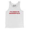 I've Been To Jacksonville Men/Unisex Tank Top-White-Allegiant Goods Co. Vintage Sports Apparel