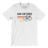 San Antonio Cycling Men/Unisex T-Shirt-White-Allegiant Goods Co. Vintage Sports Apparel