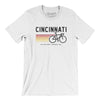 Cincinnati Cycling Men/Unisex T-Shirt-White-Allegiant Goods Co. Vintage Sports Apparel