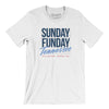 Sunday Funday Tennessee Men/Unisex T-Shirt-White-Allegiant Goods Co. Vintage Sports Apparel