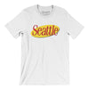 Seattle Seinfeld Men/Unisex T-Shirt-White-Allegiant Goods Co. Vintage Sports Apparel