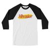 Milwaukee Seinfeld Men/Unisex Raglan 3/4 Sleeve T-Shirt-White|Black-Allegiant Goods Co. Vintage Sports Apparel