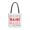 Maine Retro Thank You Tote Bag-Large-Allegiant Goods Co. Vintage Sports Apparel