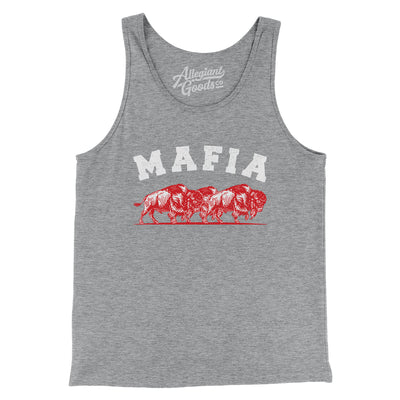 Buffalo Bills Mafia Men/Unisex Tank Top-Athletic Heather-Allegiant Goods Co. Vintage Sports Apparel