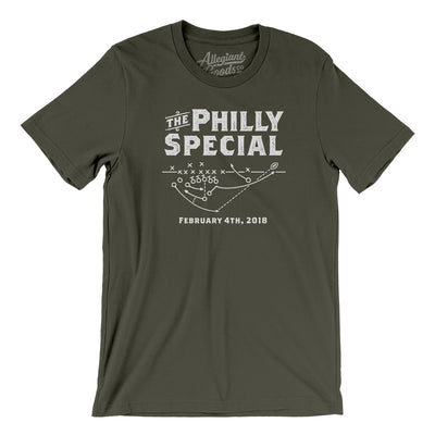 Philly Special Men/Unisex T-Shirt-Army-Allegiant Goods Co. Vintage Sports Apparel