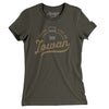 Drink Like an Iowan Women's T-Shirt-Army-Allegiant Goods Co. Vintage Sports Apparel