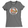 Denver Spurs Hockey Women's T-Shirt-Asphalt-Allegiant Goods Co. Vintage Sports Apparel