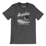 Acadia National Park Men/Unisex T-Shirt-Deep Heather-Allegiant Goods Co. Vintage Sports Apparel