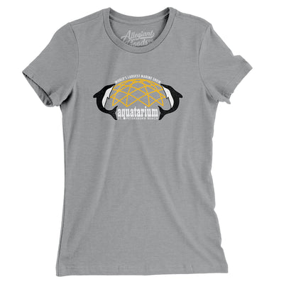 Florida Aquatarium Women's T-Shirt-Athletic Heather-Allegiant Goods Co. Vintage Sports Apparel