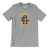 Alabama Home State Men/Unisex T-Shirt-Athletic Heather-Allegiant Goods Co. Vintage Sports Apparel
