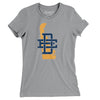 Delaware Home State Women's T-Shirt-Athletic Heather-Allegiant Goods Co. Vintage Sports Apparel