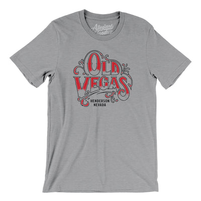 Old Vegas Amusement Park Men/Unisex T-Shirt-Athletic Heather-Allegiant Goods Co. Vintage Sports Apparel