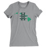 Hawaii Home State Women's T-Shirt-Athletic Heather-Allegiant Goods Co. Vintage Sports Apparel
