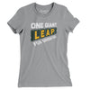 One Giant Leap For Green Bay Women's T-Shirt-Athletic Heather-Allegiant Goods Co. Vintage Sports Apparel