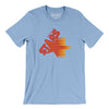 Philadelphia Stars Football Men/Unisex T-Shirt-Baby Blue-Allegiant Goods Co. Vintage Sports Apparel