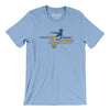 Rochester Zeniths Basketball Men/Unisex T-Shirt-Baby Blue-Allegiant Goods Co. Vintage Sports Apparel