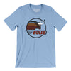 Jacksonville Bulls Football Men/Unisex T-Shirt-Baby Blue-Allegiant Goods Co. Vintage Sports Apparel