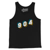 Jacksonville 904 Area Code Men/Unisex Tank Top-Black-Allegiant Goods Co. Vintage Sports Apparel