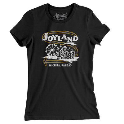 Joyland Amusement Park Women's T-Shirt-Black-Allegiant Goods Co. Vintage Sports Apparel