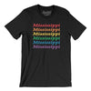 Mississippi Pride Men/Unisex T-Shirt-Black-Allegiant Goods Co. Vintage Sports Apparel
