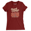Grand Canyon National Park Women's T-Shirt-Maroon-Allegiant Goods Co. Vintage Sports Apparel