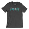 Dallas Freeze Hockey Men/Unisex T-Shirt-Dark Grey Heather-Allegiant Goods Co. Vintage Sports Apparel