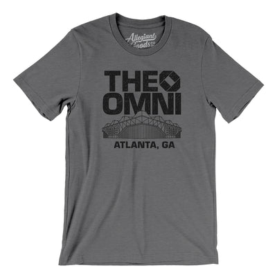 Atlanta Omni Men/Unisex T-Shirt-Deep Heather-Allegiant Goods Co. Vintage Sports Apparel