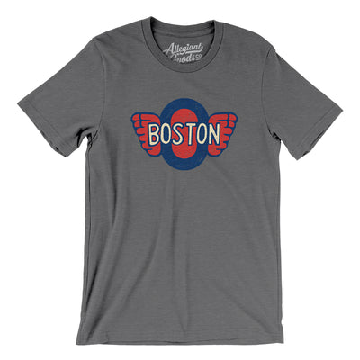 Boston Olympics Hockey Men/Unisex T-Shirt-Deep Heather-Allegiant Goods Co. Vintage Sports Apparel